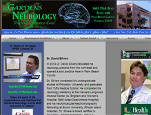 Tablet Screenshot of gardensneurology.com